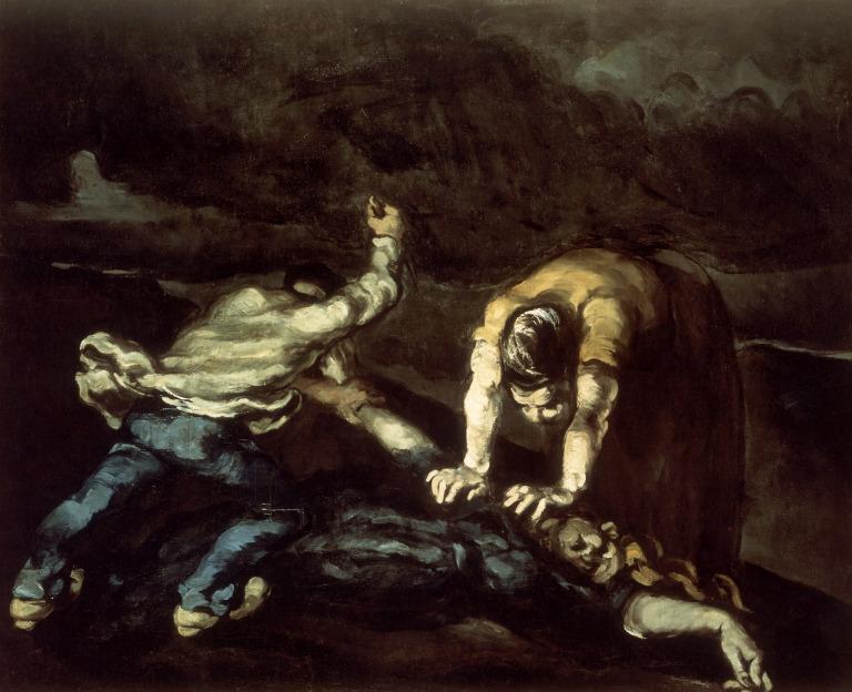 Paul Cezanne, The Murder, 1867 - 1870