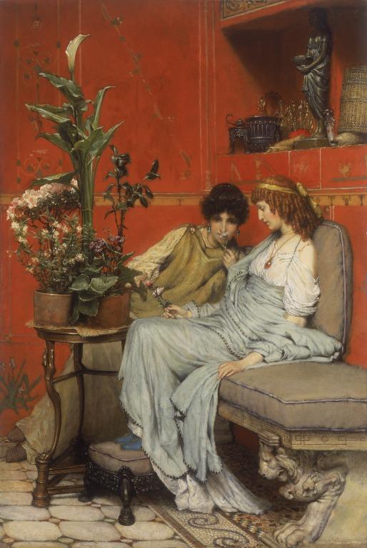 Confidences, Lawrence Alma-Tadema, 1869