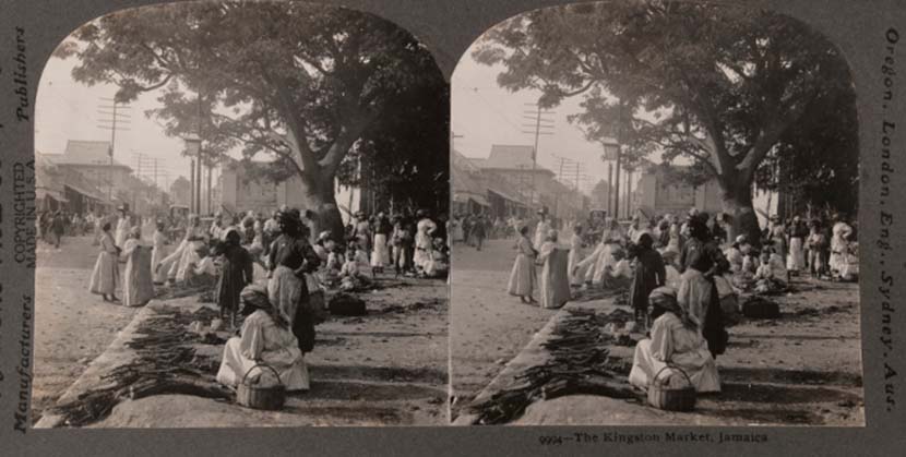 Stereoscope view of the Carribbean
