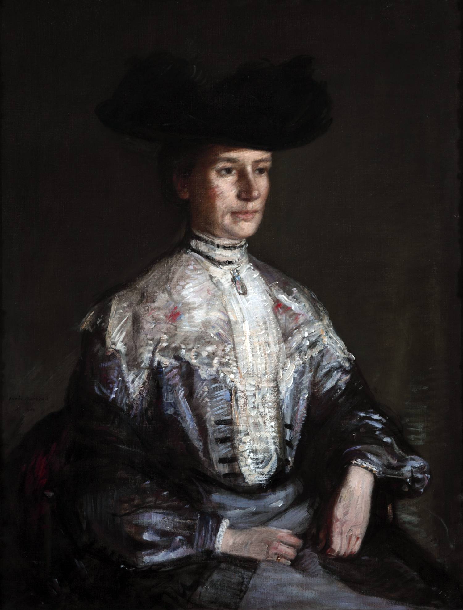 Emma Holt by David Muirhead, Victoria Museum and Gallery