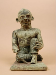 19th century indian figure
