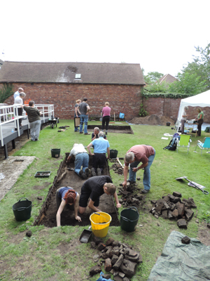 Excavations underway at Rainford Library