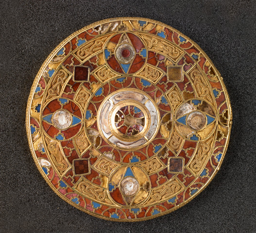 The Kingston Brooch is one of the most elaborate pieces of Anglo-Saxon jewellery ever found in England.