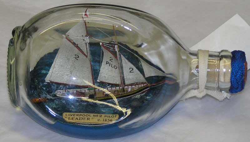 Image of a ship in a bottle