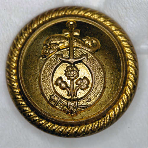 Photograph of a uniform button