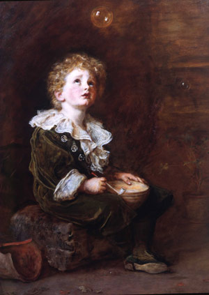 Painting of a young boy