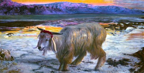 The Scapegoat, 1854-5, William Holman Hunt Â© Lady Lever Art Gallery, National Museums Liverpool