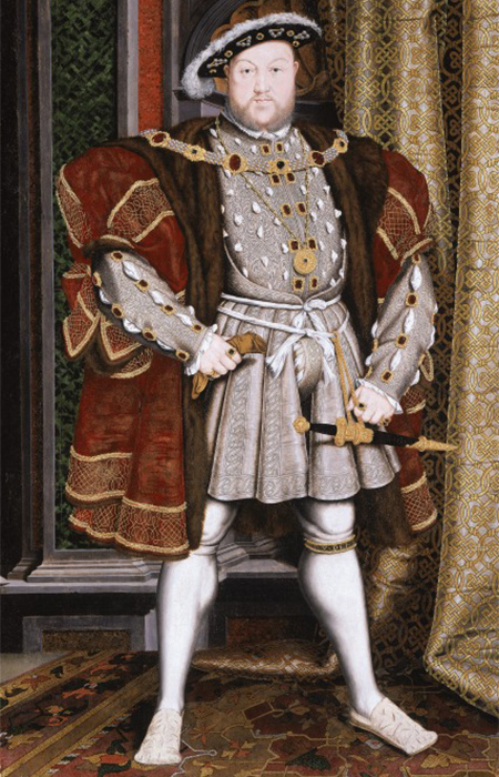 Henry VIII by Hans Holbein The Younger 