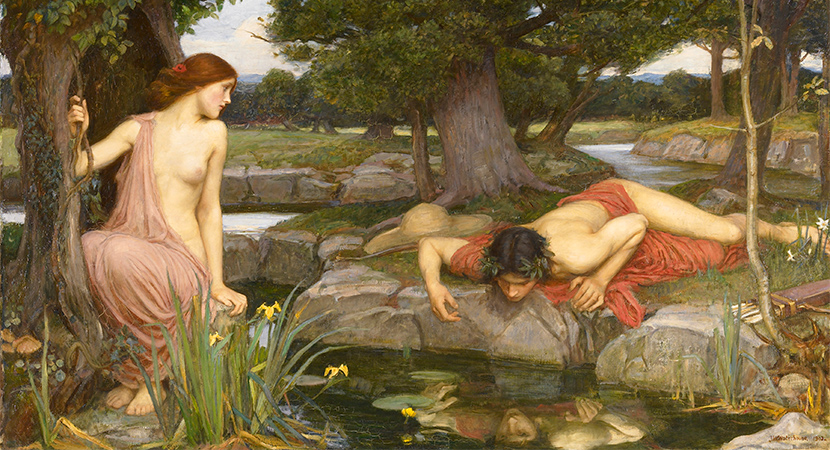 Echo and Narcissus by John William Waterhouse 