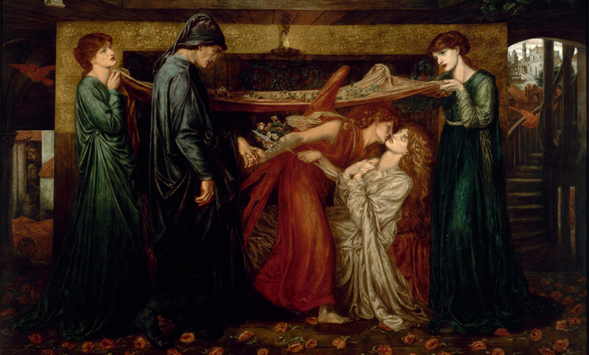 Dante's Dream by Dante Gabriel Rossetti, 1871