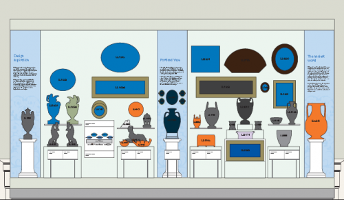 Artists impression of the new large Wedgwood room displays