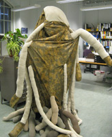 Person inside an Octopus-like costume