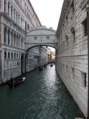 Bridge over a canal
