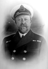 archive photo of a  man in naval uniform