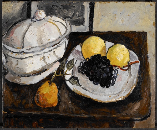 Still Life with Tureen and Fruit by Christopher Wood 