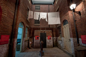 Reconstruction of court housing, Museum of Liverpool.