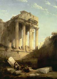 Baalbec - Ruins of the Temple of Bacchus