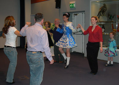 traditional Irish dancing workshop