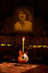 Photograph of George Harrison's guitar