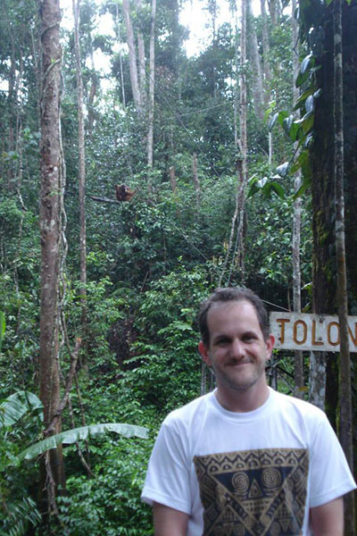 orangutan at the Semenggoh Nature Reserve
