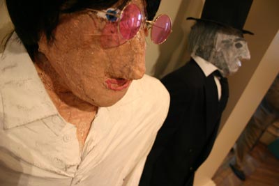 Sculpture of John Lennon 