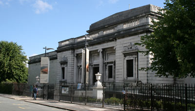 entrance to the Lady Lever Art Gallery
