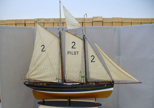 large sailing ship model