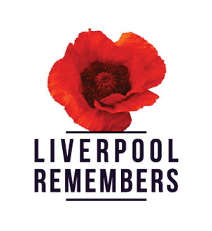 Liverpool Remembers poppy trail logo