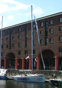 Liverpool Clipper in the Albert Dock