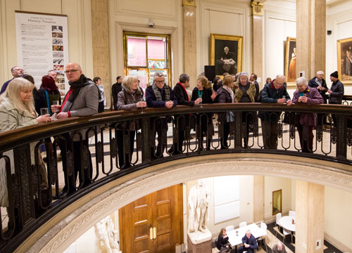 Members event at the Walker Art Gallery