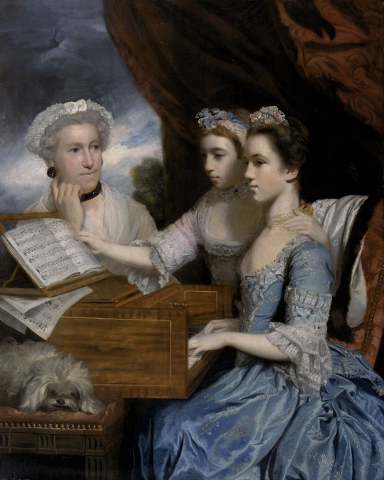 Mrs Paine and her Daughters (1975), Sir Joshua Reynolds (c) National Museums Liverpool