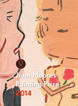 The cover of the 2014 catalogue, showing Rose Wylie's first prize winning painting
