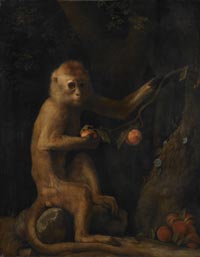 painting of a monkey