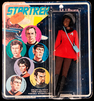 Star Trek action figure in original packaging