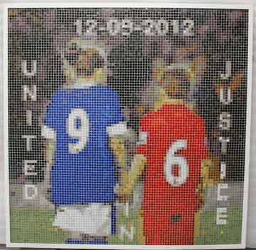 United for Justice mosaic