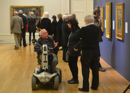 Members event at Victorian Treasures exhibition