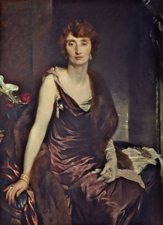 Portrait of Marchioness of Carisbrooke by Glyn Philpot
