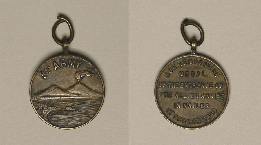front and back of medal