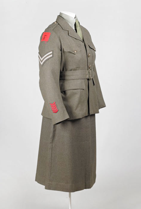 army uniform with skirt